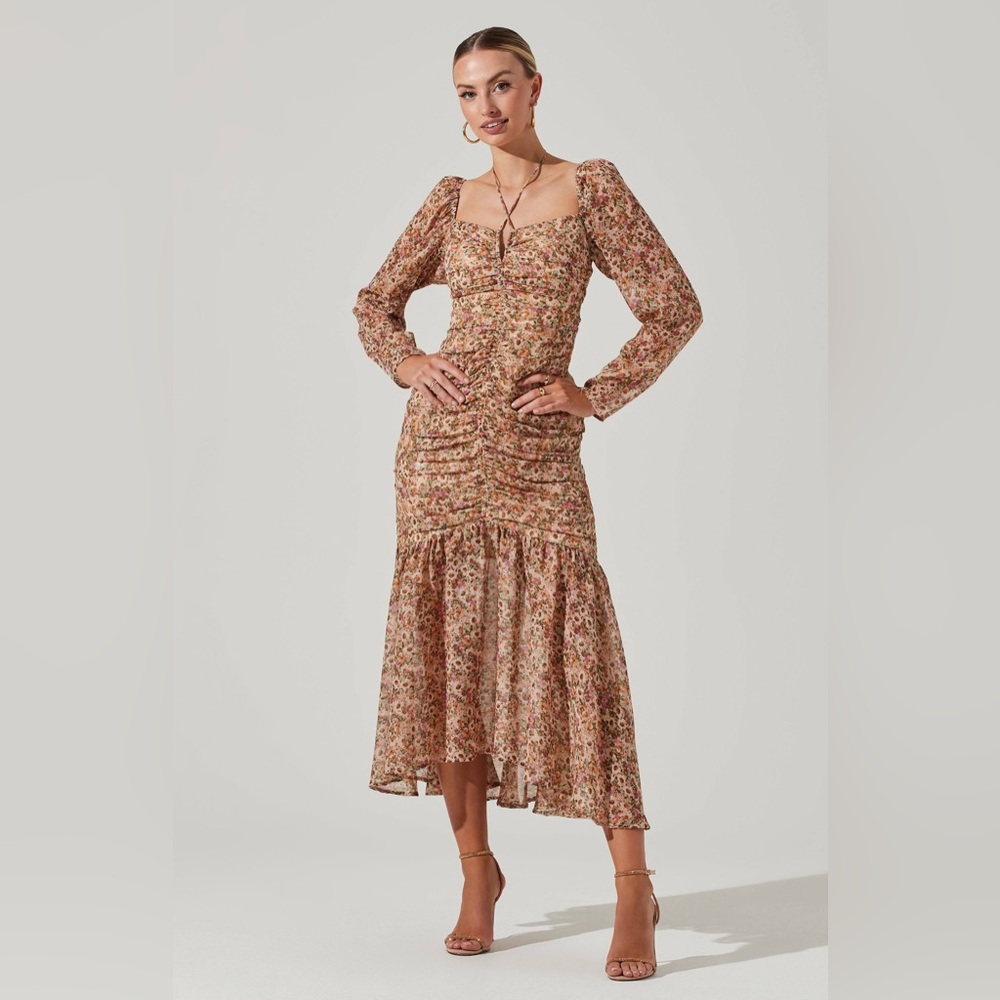 ASTR the Label Athena Midi Dress